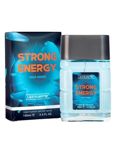 Frasco de Strong Energy, de Red Label