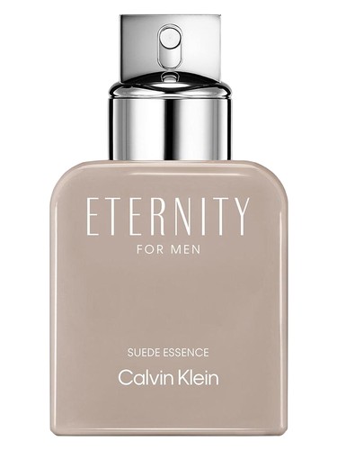 Frasco de Eternity for Men Suede Essence, de Calvin Klein