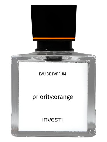Frasco de priority:orange, de Investi Design