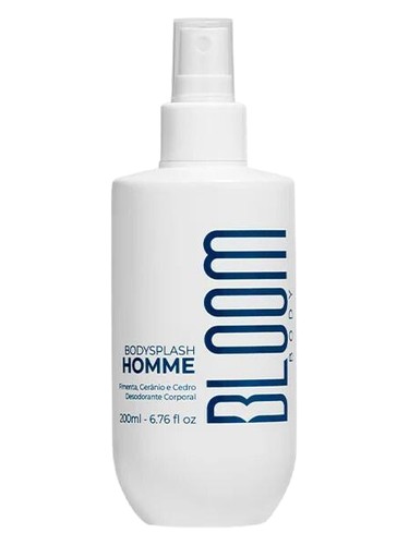 Frasco de Homme, de Bloom Body