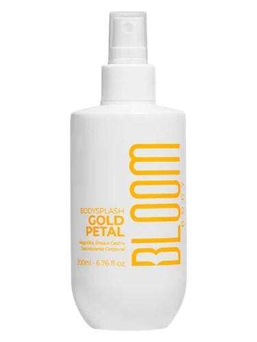 Frasco de Gold Petal, de Bloom Body