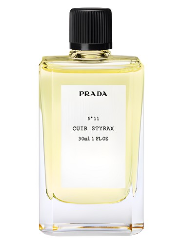 Frasco de No11 Cuir Styrax, de Prada