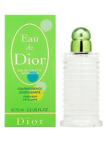 Frasco de Eau de Dior Coloressence Energizing, de Dior