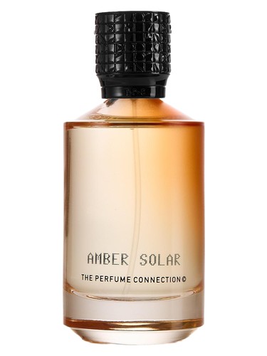 Frasco de Amber Solar, de The Perfume Connection