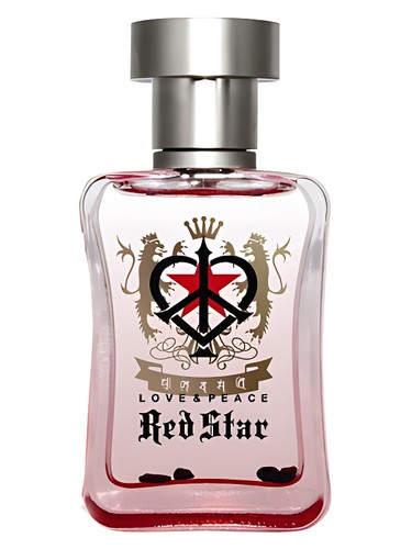 Frasco de Love & Peace Red Star, de Expand