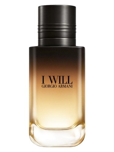 Frasco de I Will, de Giorgio Armani