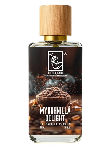Frasco de Myrrhnilla Delight, de The Dua Brand