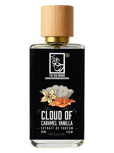 Frasco de Cloud of Caramel Vanilla, de The Dua Brand