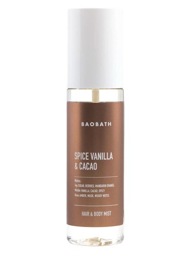 Frasco de Spice Vanilla & Cacao — BaoBath