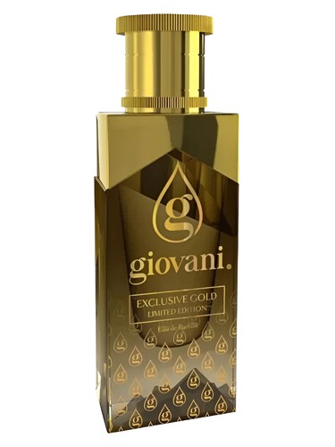 Frasco de Exclusive Gold, de Giovani