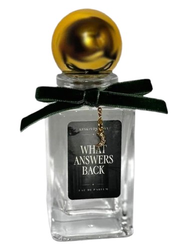 Frasco de What Answers Back, de Keskiyon Hovi