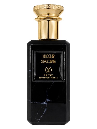 Frasco de Noir Sacre, de Trend Perfumes