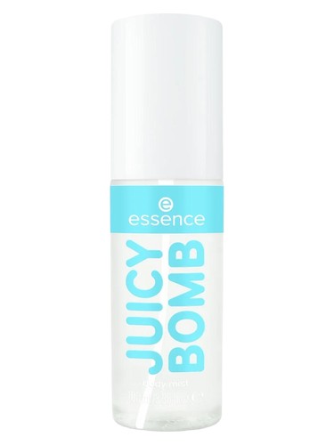 Frasco de Juicy Bomb Coconut Crush Body Mist, de essence