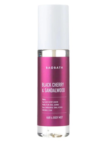 Frasco de Black Cherry & Sandalwood — BaoBath