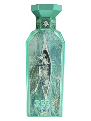 Frasco de Veridian, de Reef Perfumes