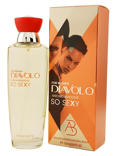 Frasco de Diavolo So Sexy per Donna, de Antonio Banderas