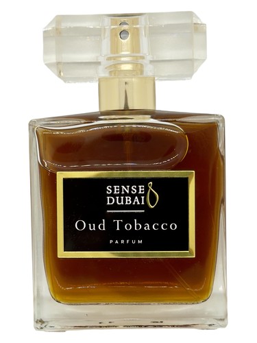 Frasco de Oud Tobacco, de Sense Dubai