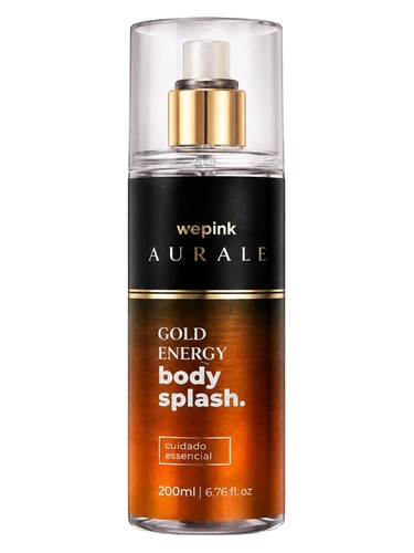 Frasco de Aurale Gold Energy, de We Pink