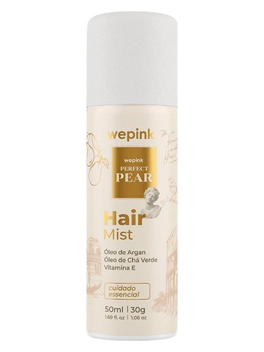 Frasco de Hair Mist Perfect Pear, de We Pink