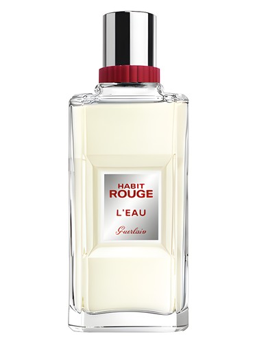Frasco de Habit Rouge L'Eau, de Guerlain