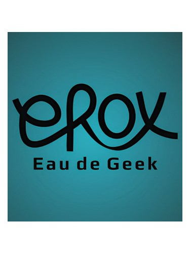 Frasco de Erox Eau de Geek, de Erox