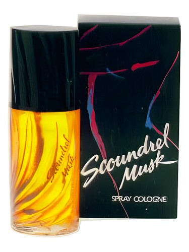 Frasco de Scoundrel Musk, de Revlon