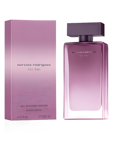 Frasco de Narciso Rodriguez For Her Eau de Toilette Delicate Limited Edition, de Narciso Rodriguez