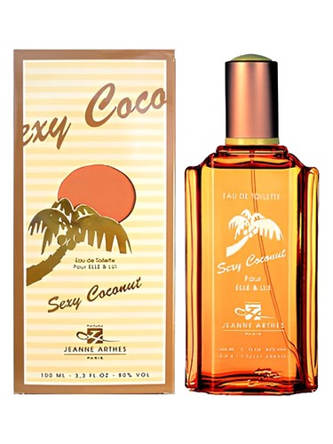 Frasco de Sexy Coconut, de Jeanne Arthes
