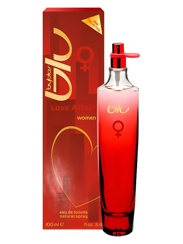 Frasco de Blu Love Affair, de Byblos