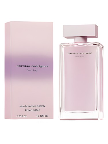 Frasco de Narciso Rodriguez For Her Eau de Perfume Delicate Limited Edition, de Narciso Rodriguez
