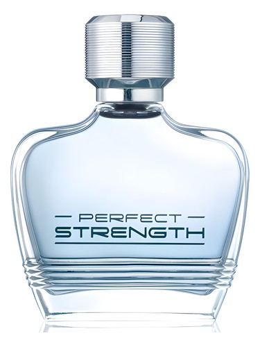Frasco de Perfect Strength, de Avon
