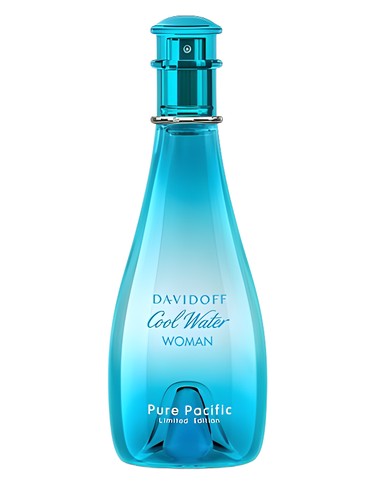Frasco de Cool Water Pure Pacific for Her, de Davidoff