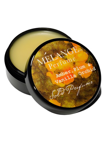 Frasco de Amber, Plum & Vanilla Orchid, de Melange Perfume