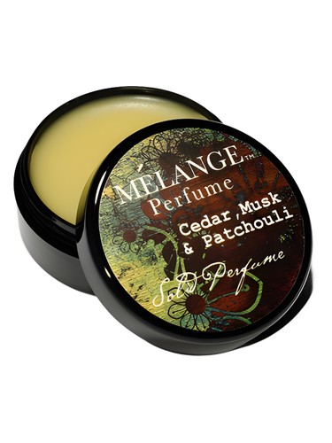 Frasco de Cedar, Musk & Patchouli, de Melange Perfume