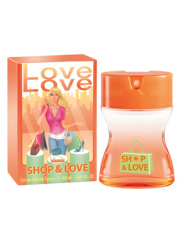 Frasco de Shop & Love, de Parfums Love Love