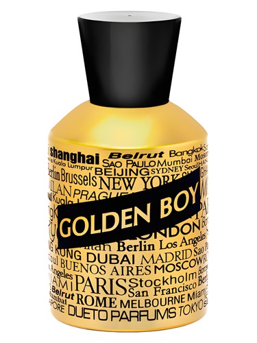 Frasco de Golden Boy, de Dueto Parfums