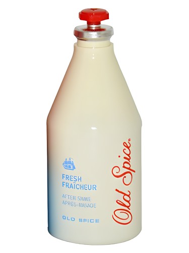 Frasco de Old Spice Fresh, de Shulton Company