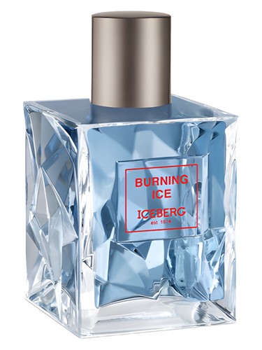 Frasco de Burning Ice, de Iceberg