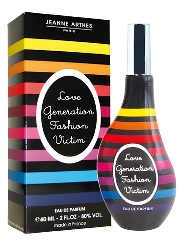 Frasco de Love Generation Fashion Victim, de Jeanne Arthes