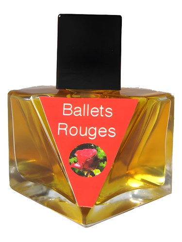 Frasco de Ballets Rouges, de Olympic Orchids Artisan Perfumes