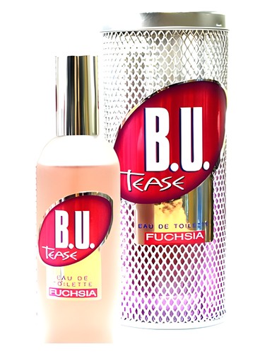 Frasco de B.U. Tease Fuchsia, de Sarantis