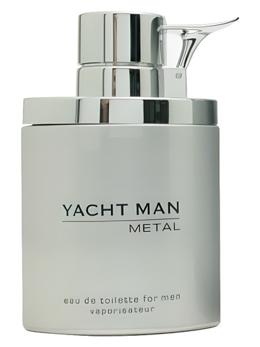 Frasco de Yacht Man Metal, de Myrurgia