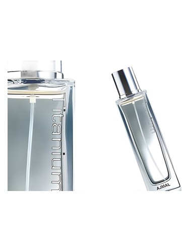 Frasco de Titanium Woman, de Ajmal