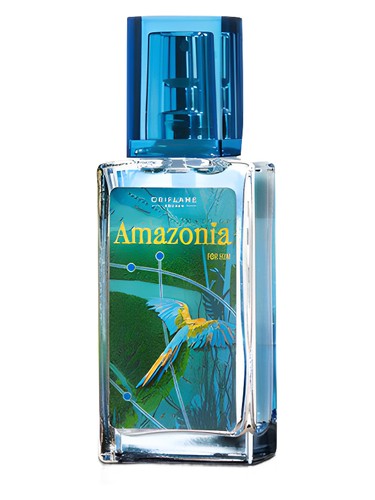 Frasco de Amazonia for Him, de Oriflame