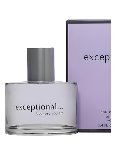 Frasco de Exceptional Because You Are For Women, de Exceptional Parfums