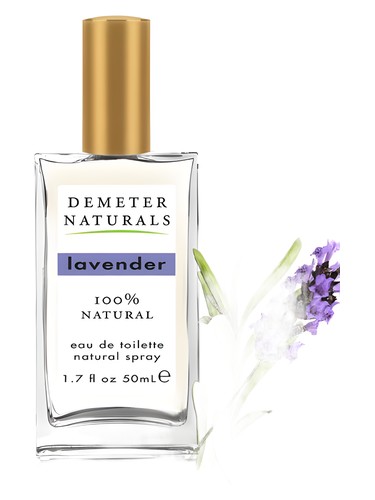 Frasco de Lavender Eau de Toilette, de Demeter Fragrance