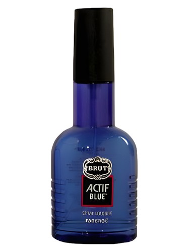 Frasco de Brut Actif Blue, de Brut Parfums Prestige