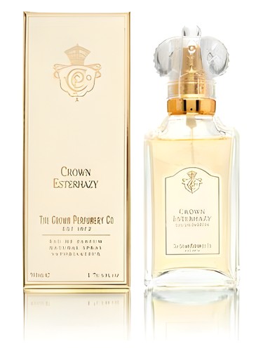 Frasco de Crown Esterhazy, de The Crown Perfumery Co.