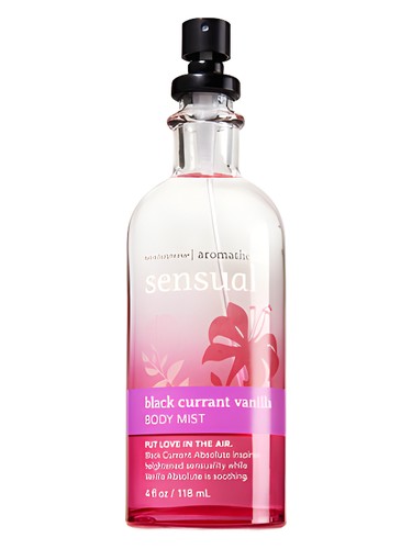 Frasco de Black Currant Vanilla — Bath & Body Works