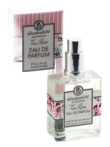 Frasco de Tea Rose, de Elizabeth W